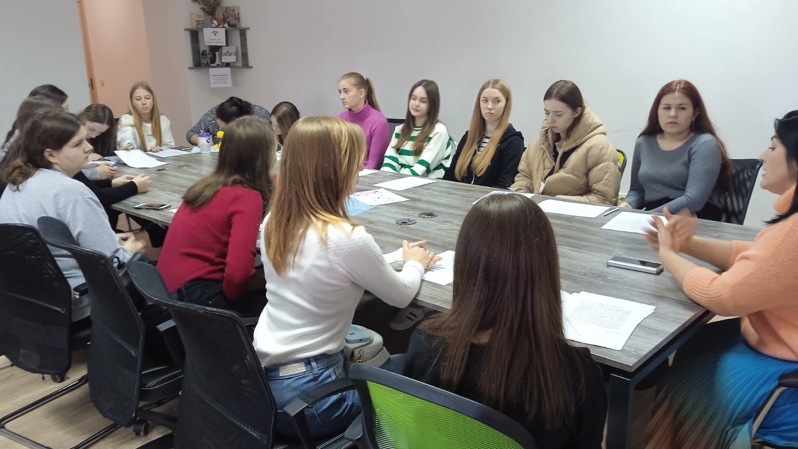 Наталія Костюк щиро ділиться досвідом та професійними кейсами зі студентством ТНПУ